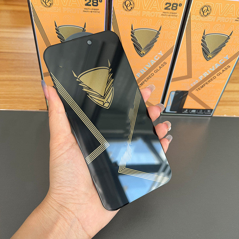 Privacy Tempered Glass Screen Protector for all phones