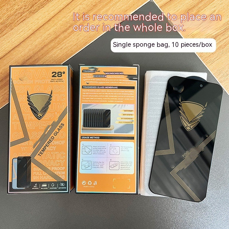 Privacy Tempered Glass Screen Protector for all phones