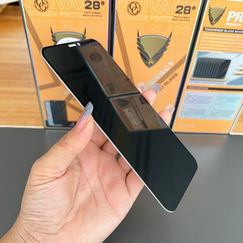 Privacy Tempered Glass Screen Protector for all phones